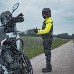 Kišna jakna crno zelena FLEX DRY 52 / L MODEKA - Image 3