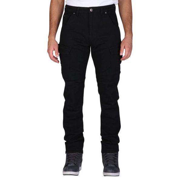 Pantalone BRANDON JEANS CARGO džepare  muške crne 38 MODEKA