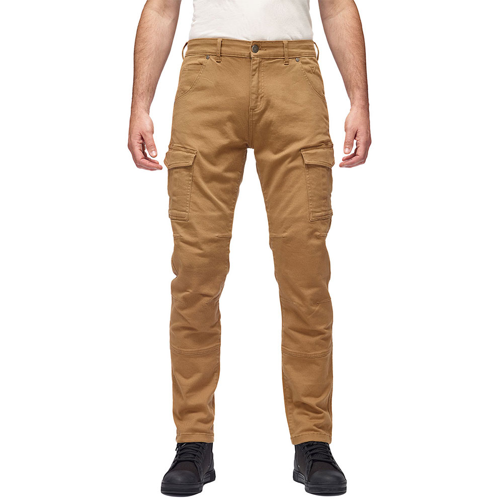 088245-22_0 Pantalone BRANDON JEANS CARGO boja peska MODEKA - Image 1
