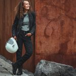 Pantalone MODEKA BRANDON JEANS ženske crne - Image 3