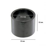 Dihtung auspuha Piaggio 4T 350-400 (38x44x28)  RMS - Image 2