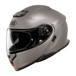 Kaciga SHOEI Flip Up NEOTEC3 CHALK siva sa naočarima - Image 2