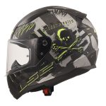 Kaciga LS2 Full Face FF353 RAPID II PIRATES mat titanium XXL - Image 2