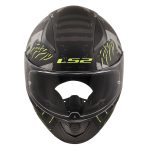 Kaciga LS2 Full Face FF353 RAPID II PIRATES mat titanium XXL - Image 6