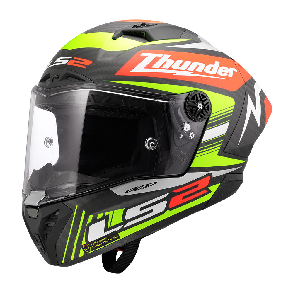 168059931_0 Kaciga LS2 Full Face FF805 THUNDER CARBON GP AERO REPLICA - Image 1