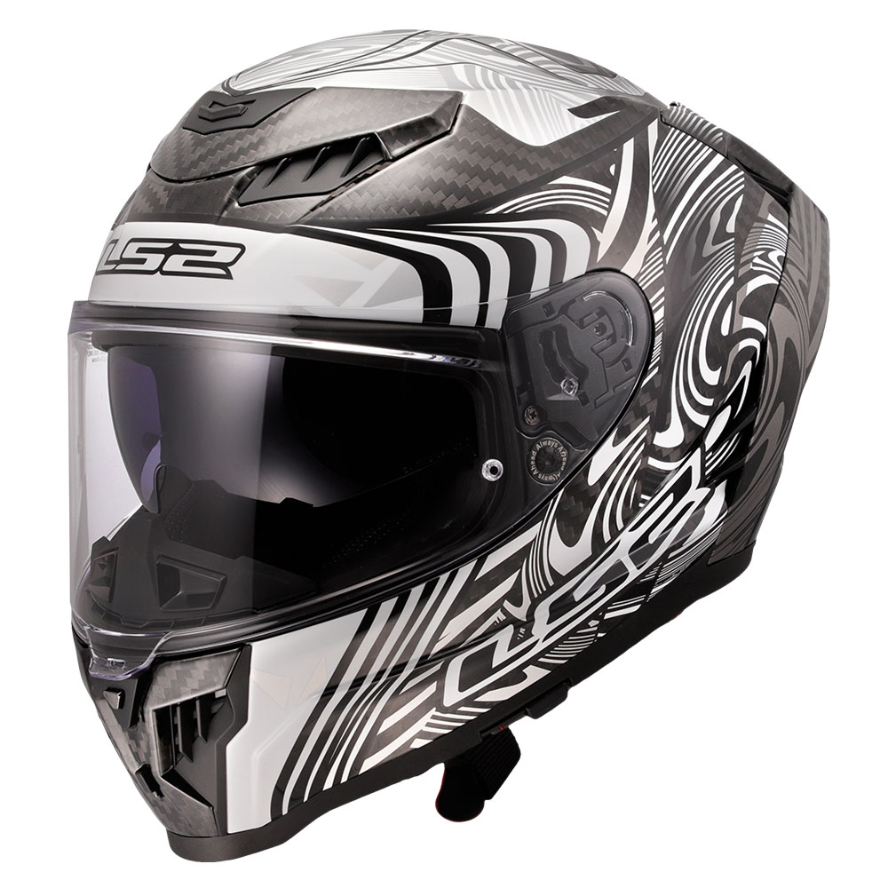 168075304_0 Kaciga LS2 Full Face FF807 DRAGON CARBON ENTHUM - Image 1