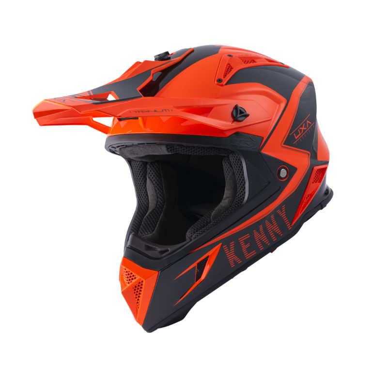 221-0505020N_0 Kaciga Titanuim Graphic Navy Orange - Image 1