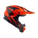 Kaciga Titanuim Graphic Navy Orange - Image 2