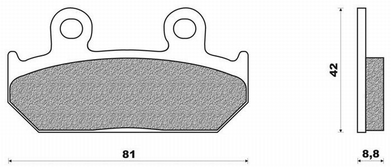 225100952_0 Kočione pločice Honda cbr 600 91-94 - Image 1