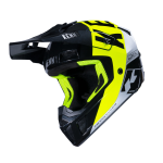 Kaciga Performance Black Neon Yellow Red - Image 4