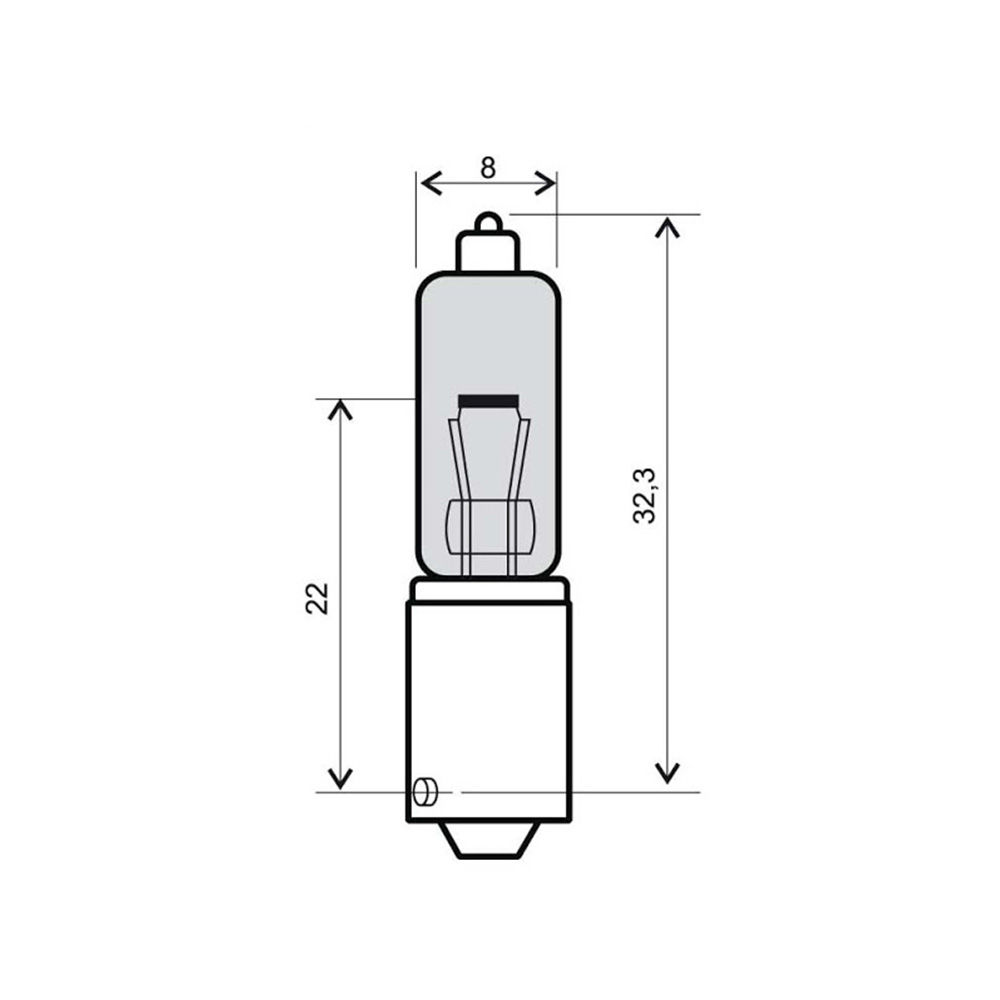 246510015_0 Sijalica 12V 21W 90 stepeni RMS - Image 1