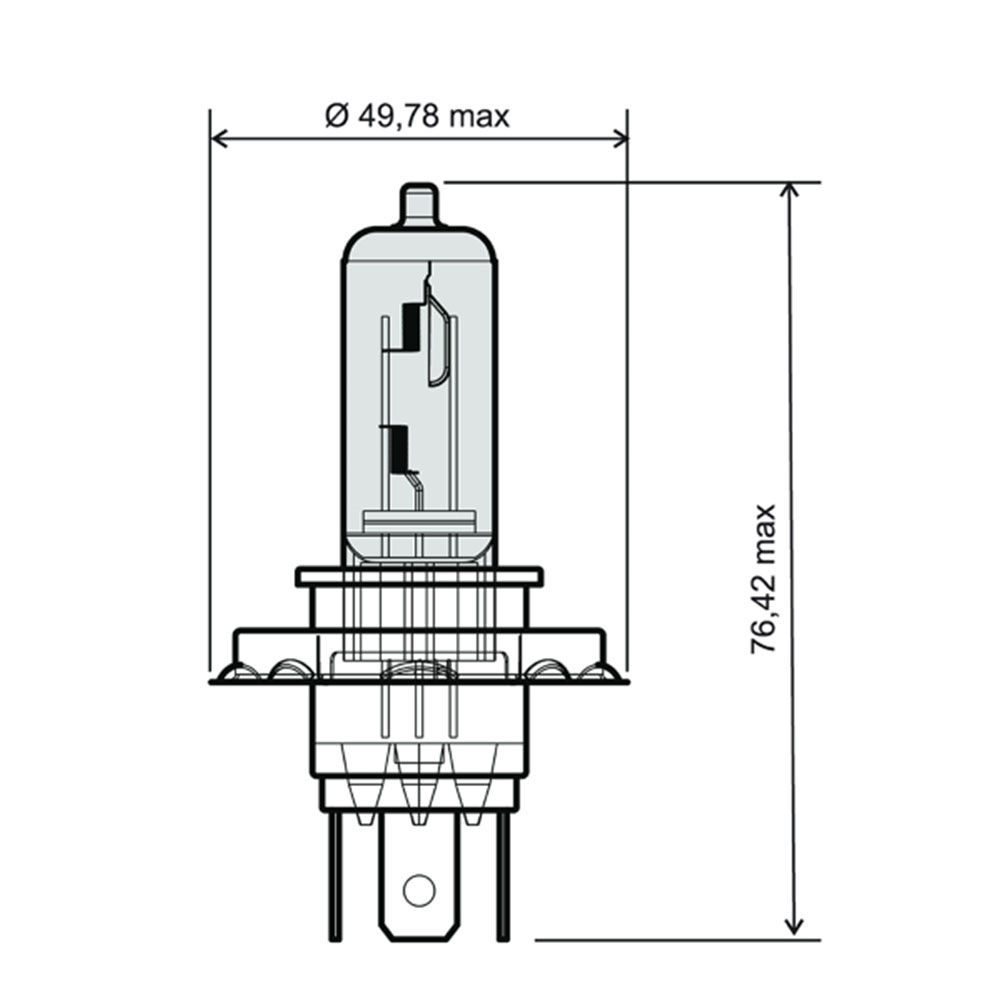 246510061_0 Sijalica 12V 35/35W H4 RMS - Image 1