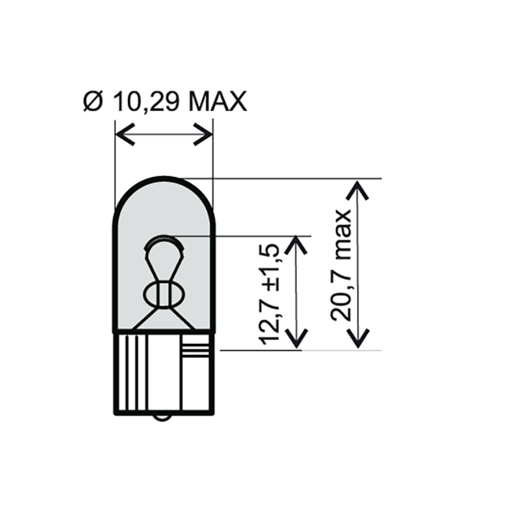 246510281_0 Sijalica 12V 5W ubodna RMS - Image 1