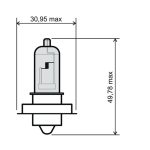 Sijalica 12V 15W p26s RMS