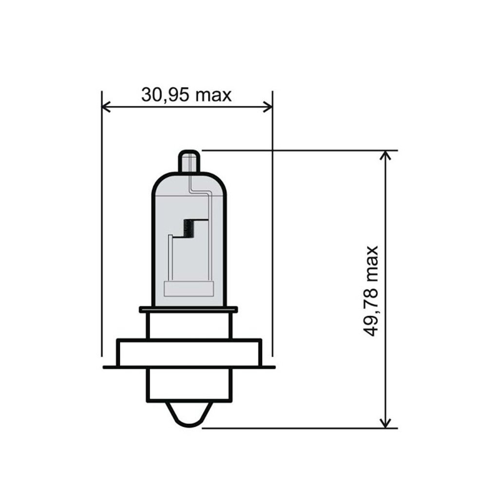 246510420_0 Sijalica 12V 15W P26S RMS Plava - Image 1