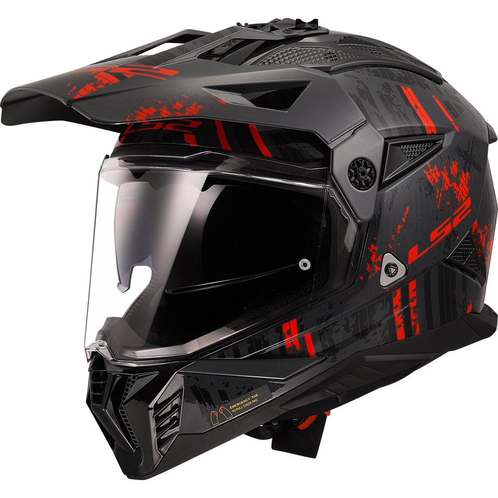 467022332_0 Kaciga LS2 Enduro MX702 PIONEER II CRAZY - Image 1