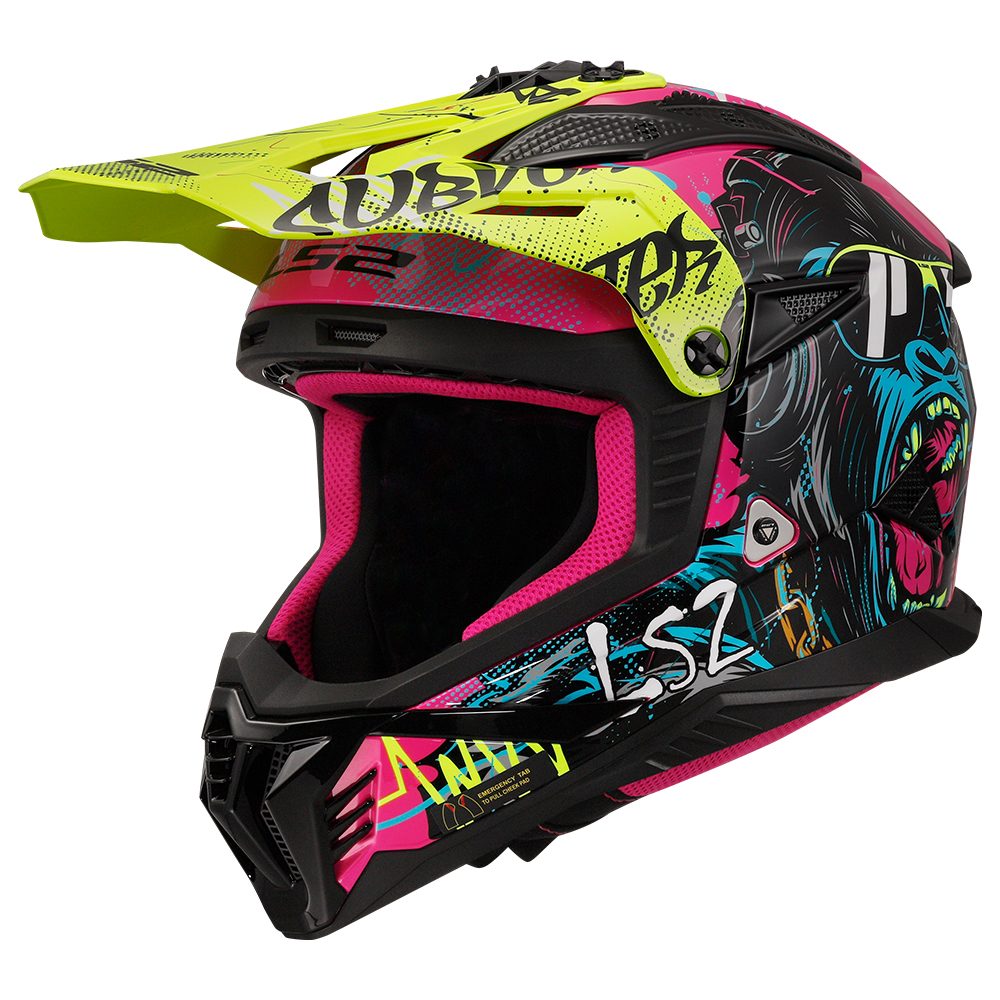 467082074_0 Kaciga LS2 Cross MX708 FAST II GORILLA - Image 1