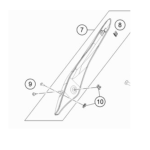 Bracket lambda sensor signal