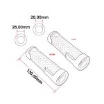 Gume ručke Ariete 01690/F/24 125 mm otvorene fi 26mm BMW sa grejačima - Image 2