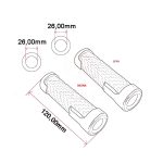 Gume ručke Ariete 01690/F24N 120 mm otvorene  fi 26mm BMW sa grejačima - Image 5