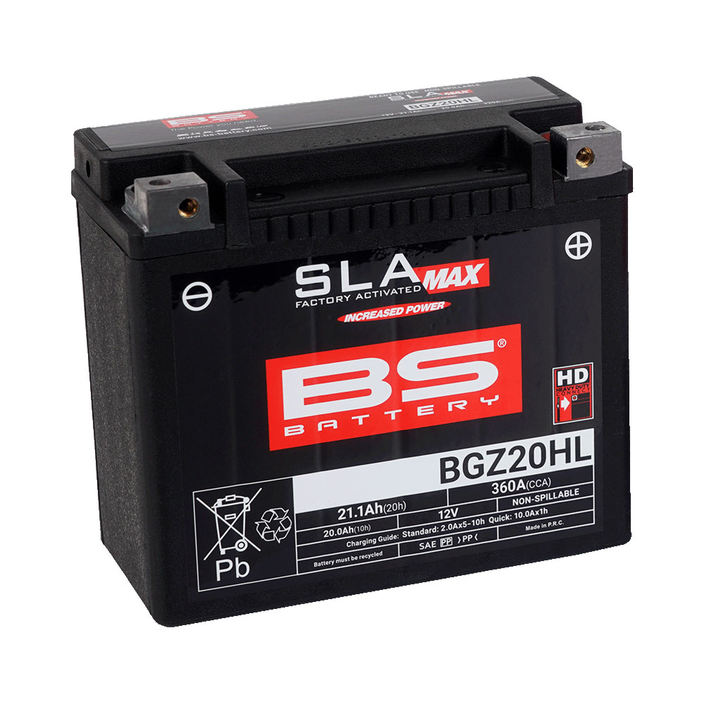 BGZ20HL-FA_0 Akumulator BS 12V 20Ah SLA Max BGZ20HL-FA desni (176x89x154) 320A - Image 1
