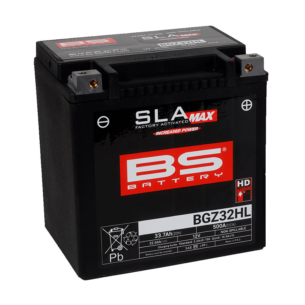 BGZ32HL-FA_0 Akumulator BS 12V 32Ah SLA MAX BGZ32HL-FA desni plus (170x132x175) 500A - Image 1