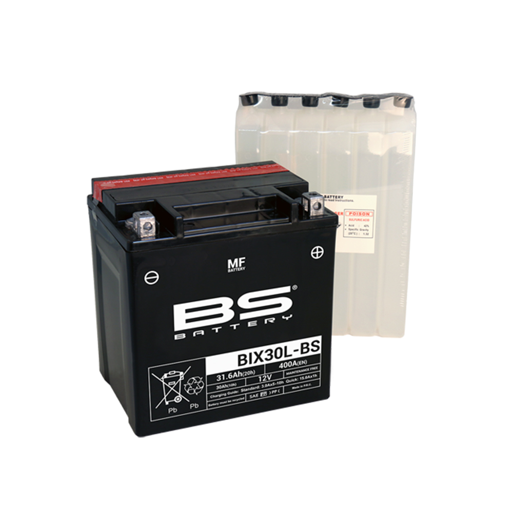 BIX30L-BS_0 Akumulator BS 12V 30Ah gel BIX30L-BS desni plus (165x125x175) 400A - Image 1