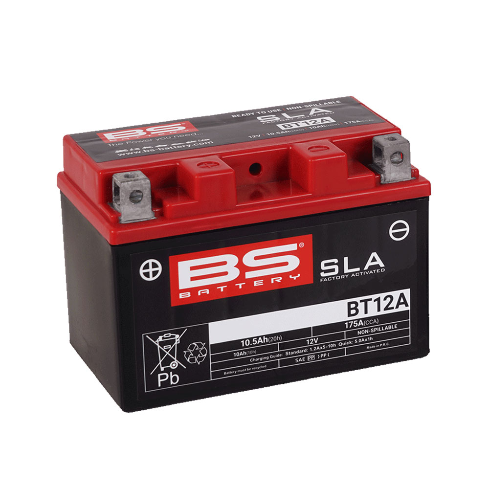 BT12A-FA_0 Akumulator BS 12V 10Ah SLA gel BT12A-BS levi (150x87x105) 175A - Image 1