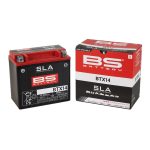 Akumulator BS 12V 12Ah gel BTX14-FA levi (150x87x145) 200A - Image 2