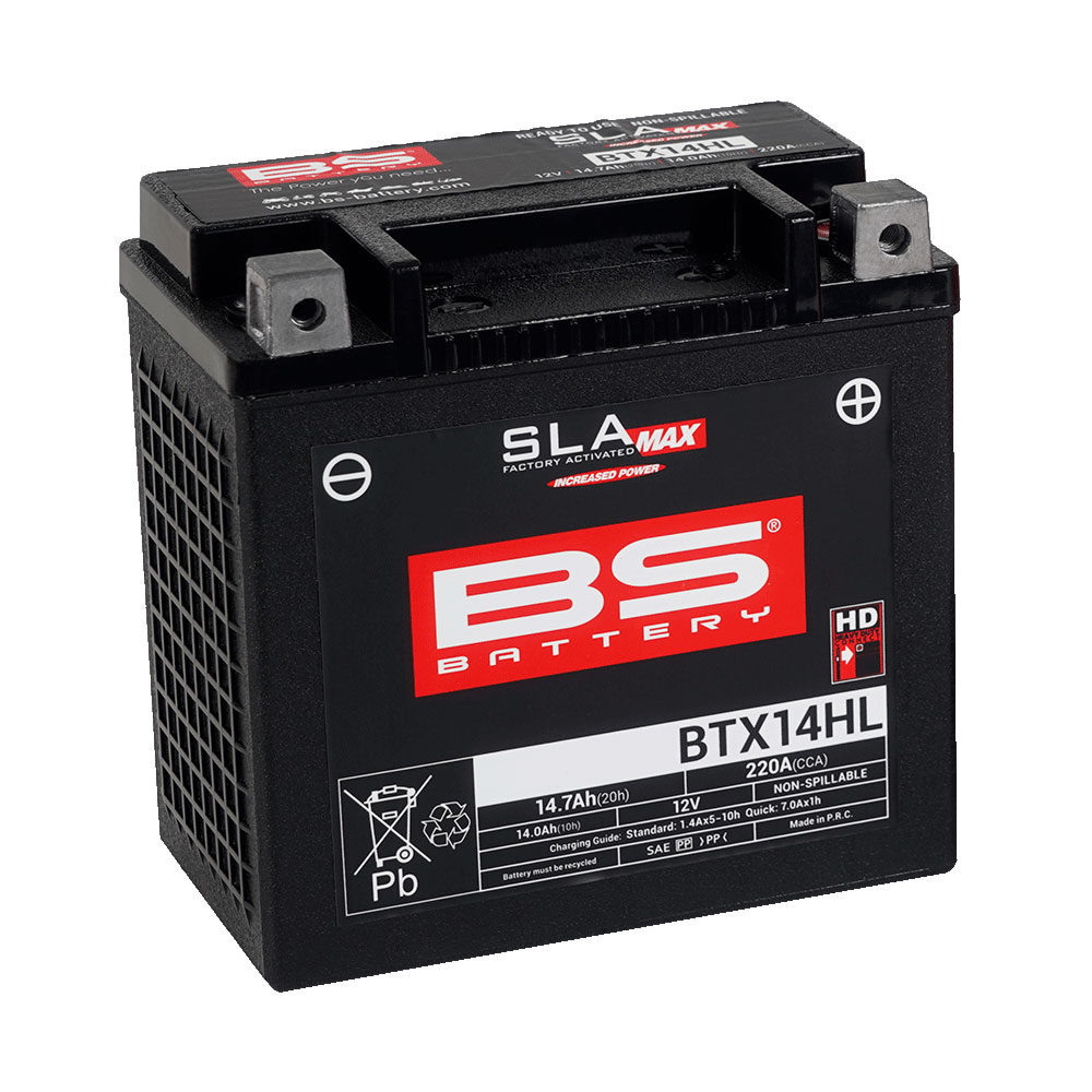 BTX14HL-FA_0 Akumulator BS 12V 14Ah gel BTX14HL-FA SLA Max desni plus (150 x 87 x 145) 220A - Image 1