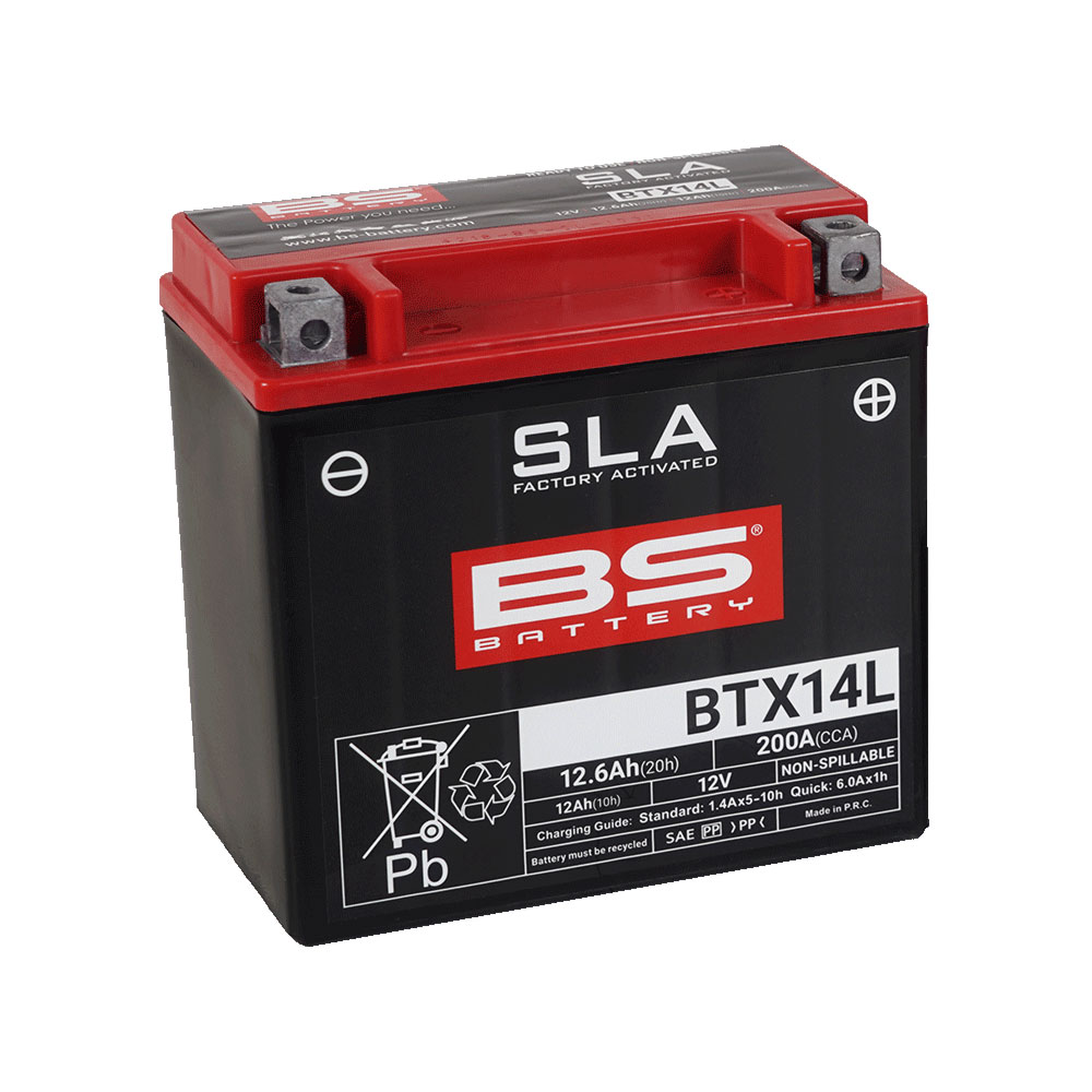 BTX14L-FA_0 Akumulator BS 12V 14Ah gel BTX14L-FA SLA Max desni plus (150 x 87 x 145) 200A - Image 1