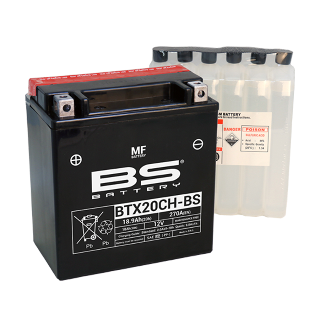 BTX20CH-BS_0 Akumulator BS 12V 18Ah gel BTX20CH-BS levi plus (150x87x161) 270A - Image 1