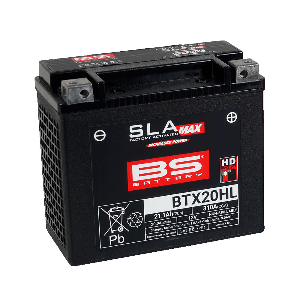 BTX20HL-FA_0 Akumulator BS 12V 20Ah SLA Max BTX20HL-FA desni plus (176x87x154) 310A - Image 1