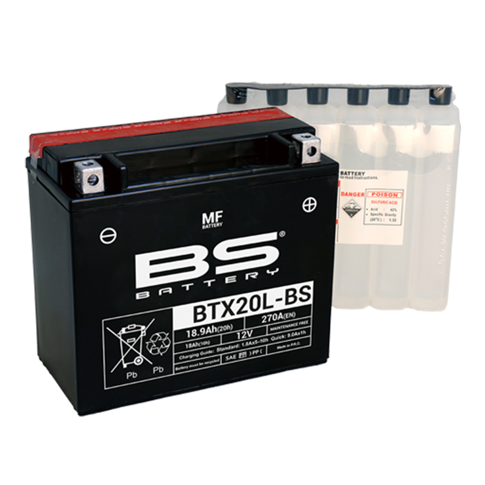 BTX20L-BS_0 Akumulator BS 12V 18Ah gel BTX20L-BS desni plus (175x87x155) 270A - Image 1