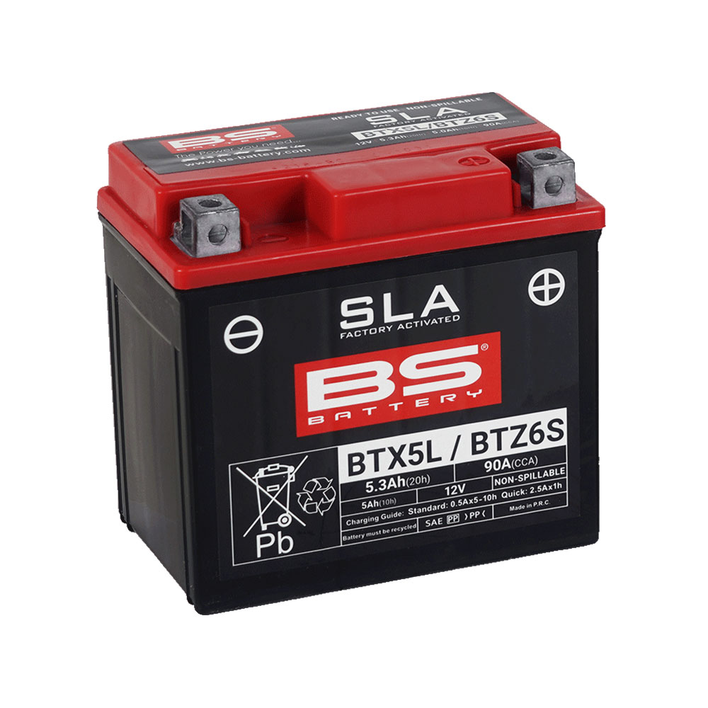 BTX5L-FA_0 Akumulator BS 12V 5Ah BTX5L-FA SLA desni plus (113x70x105) 90A - Image 1