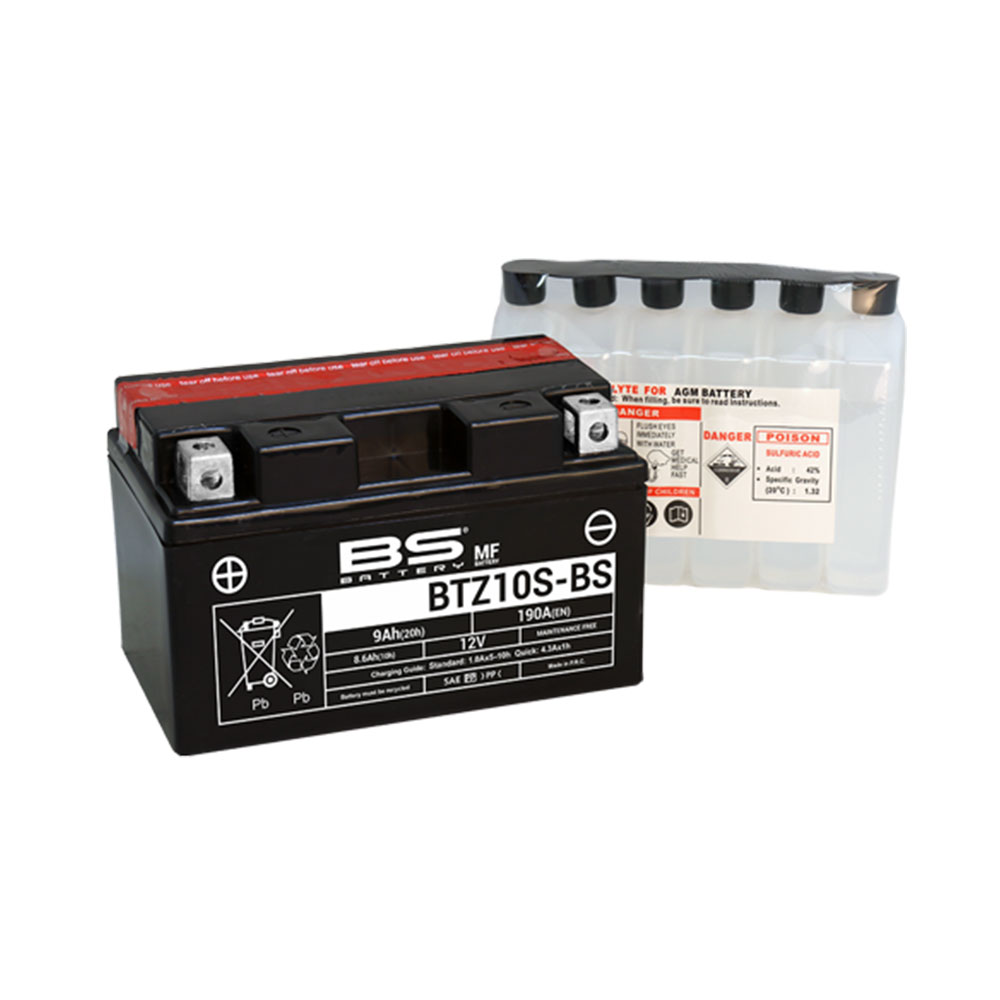 BTZ10S-BS_0 Akumulator BS 12V 8.6Ah gel BTZ10S-BS levi (150x87x93) 190A - Image 1