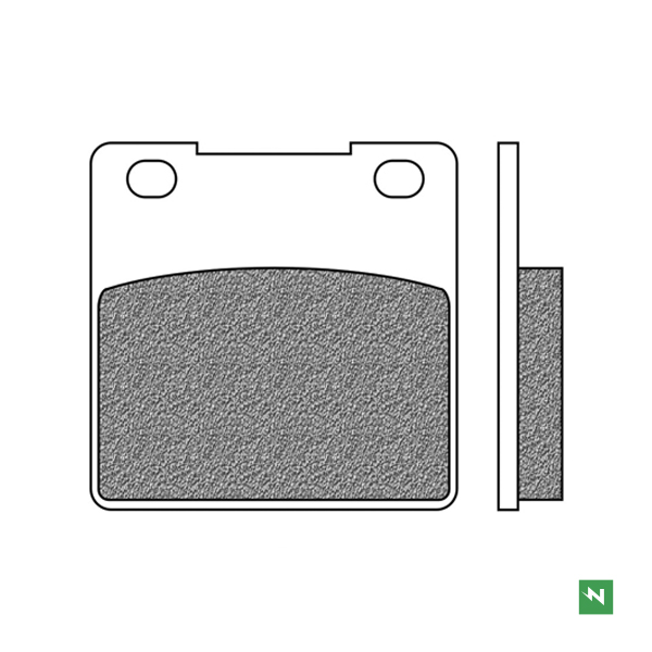 FD0134_0 Kočione pločice organic - Image 1