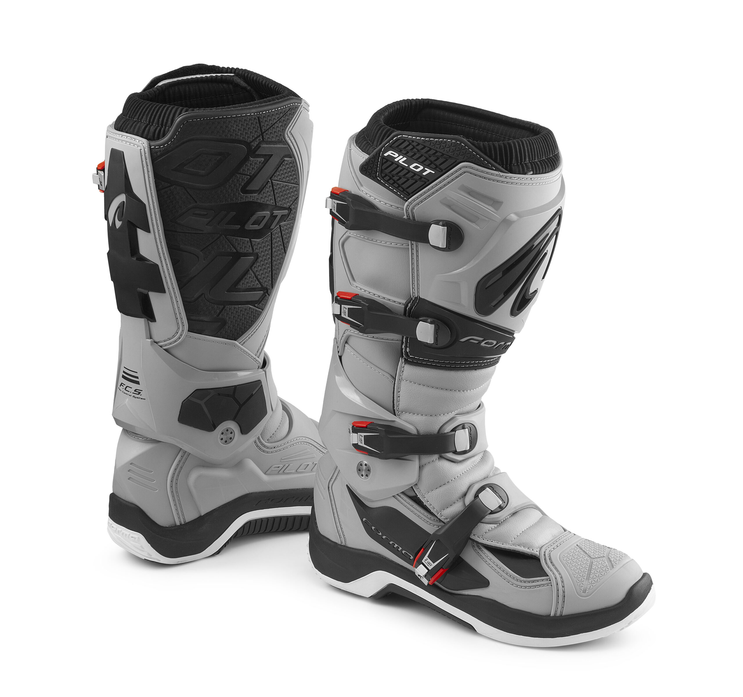 FORC590-15599_0 Off Road Čizme Forma Pilot Nardo Grey / Black - Image 1