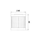 Filter ulja HF182 Hiflo - Image 2
