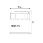 Filter ulja HF195 Hiflo - Image 2