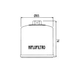 Filter ulja HF204RC Hiflo (RACING) - Image 2