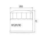 Filter ulja HF205 Hiflo - Image 2