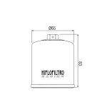 Filter ulja HF303RC Hiflo (RACING) - Image 2