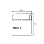 Filter ulja HF303 Hiflo - Image 2