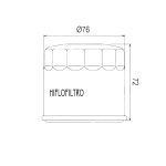 Filter ulja HF515 Hiflo - Image 2