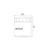 Filter ulja HF551 Hiflo - Image 2
