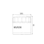Filter ulja HF553 Hiflo - Image 2