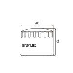 Filter ulja HF557 Hiflo - Image 2