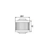 Filter ulja HF559 Hiflo - Image 2