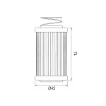 Filter ulja HF567 Hiflo - Image 2